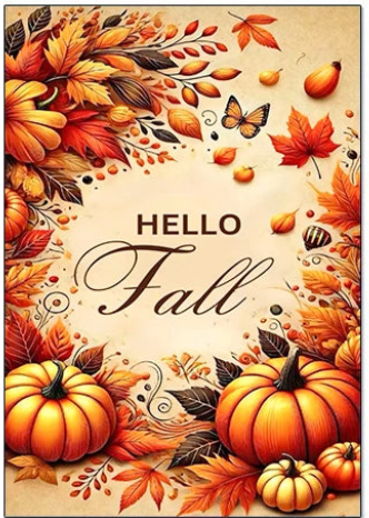 Broderie Diamant - Bonjour Automne