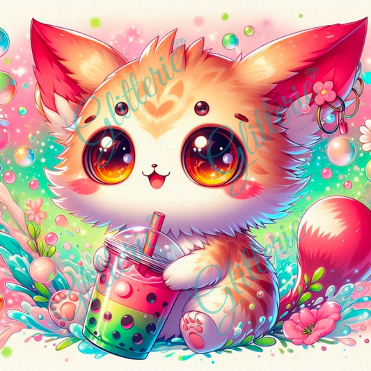 Broderie Diamant - Cerise