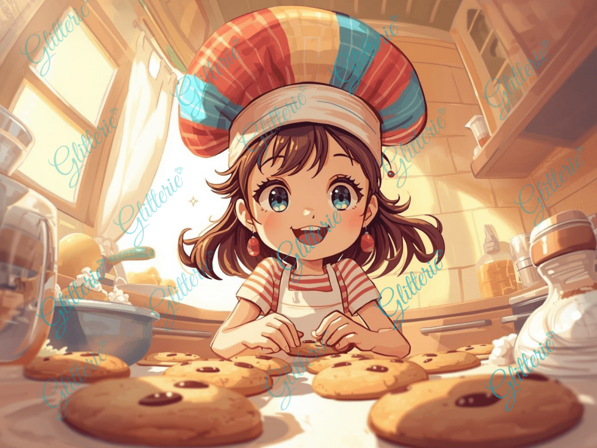 Broderie Diamant - Cookies party - Glitterie