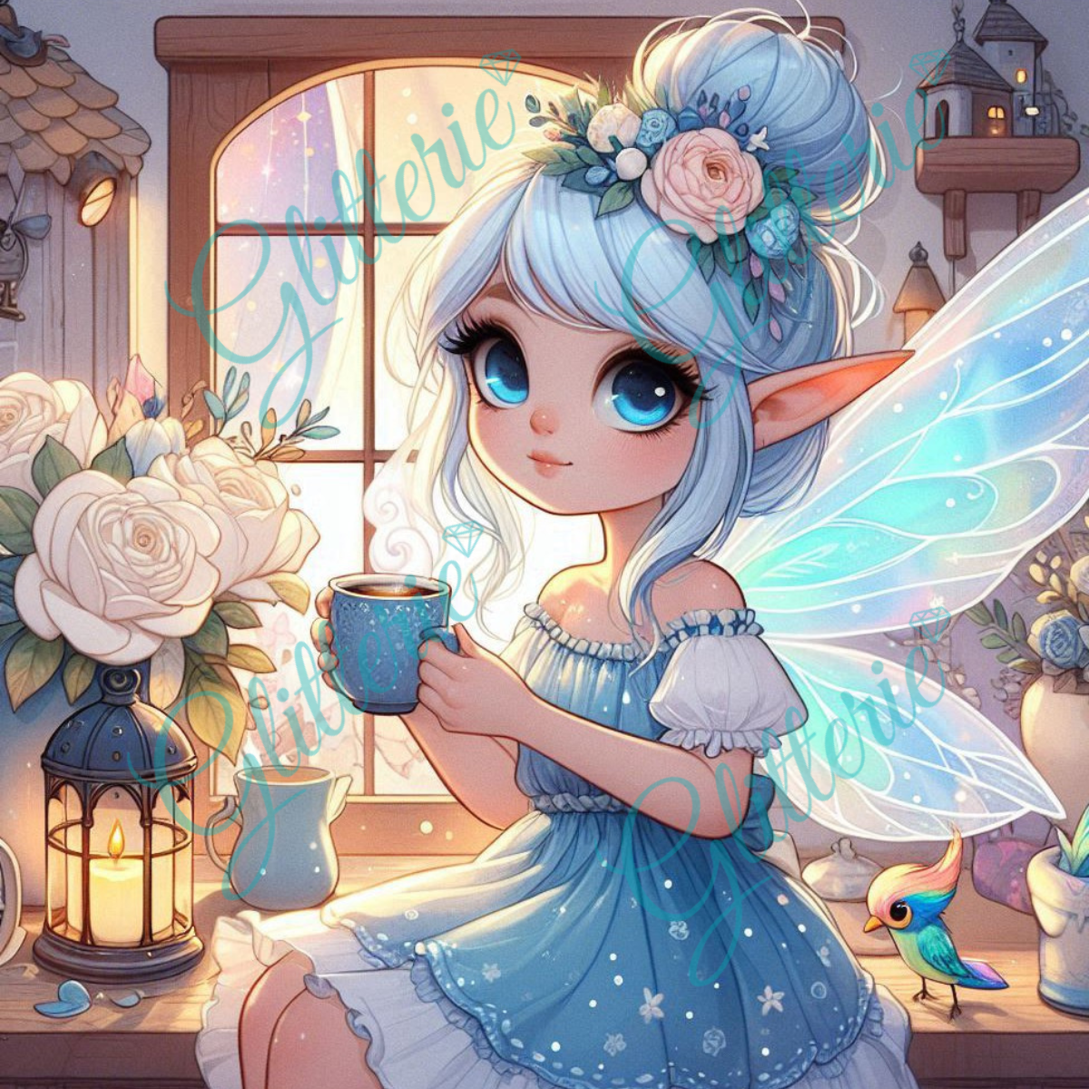 Broderie Diamant - Crystal - Glitterie