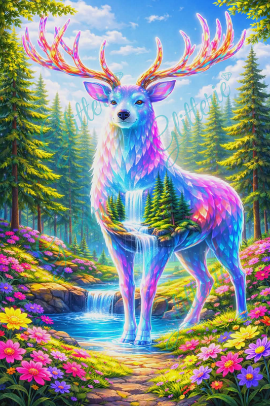 Broderie Diamant - Esprit de la forêt - Glitterie