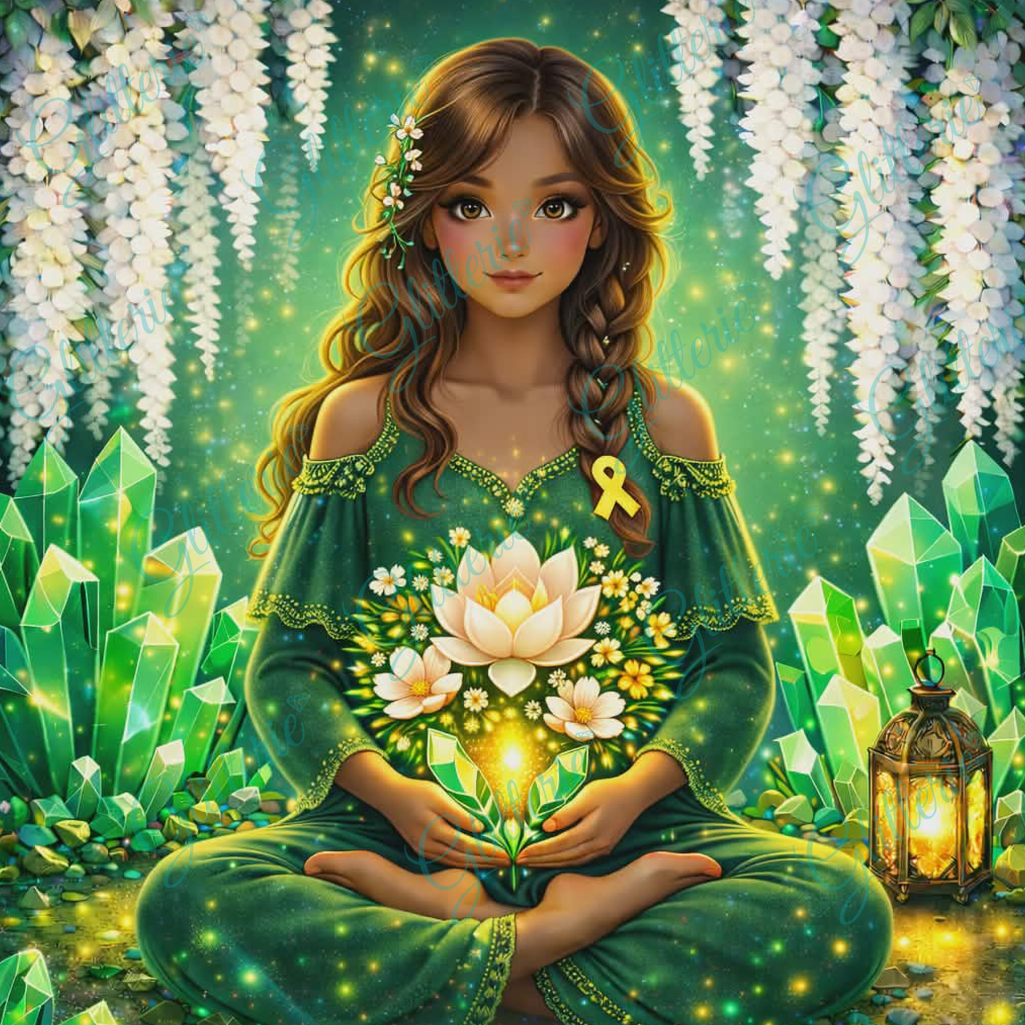 Diamond Embroidery - Gold Beneath the Skin