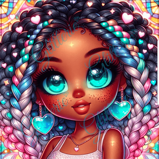 Broderie Diamant - Raven - Glitterie