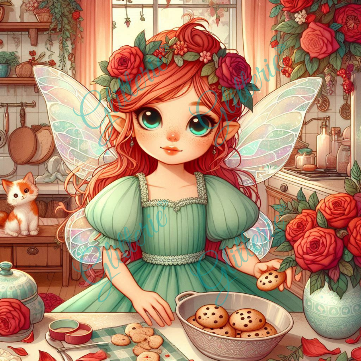 Diamond Painting - Rosy