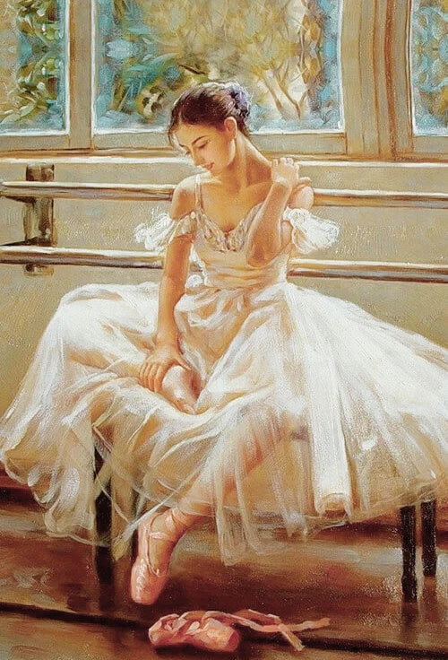 Broderie Diamant - Danseuse étoile 1