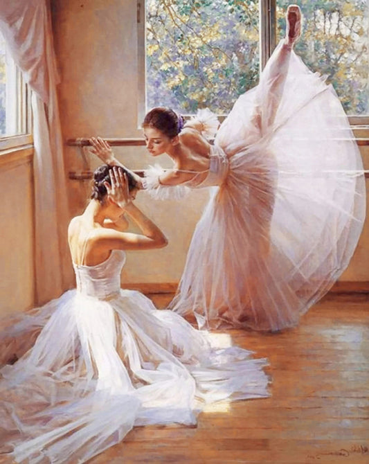 Broderie Diamant - Danseuse étoile 2