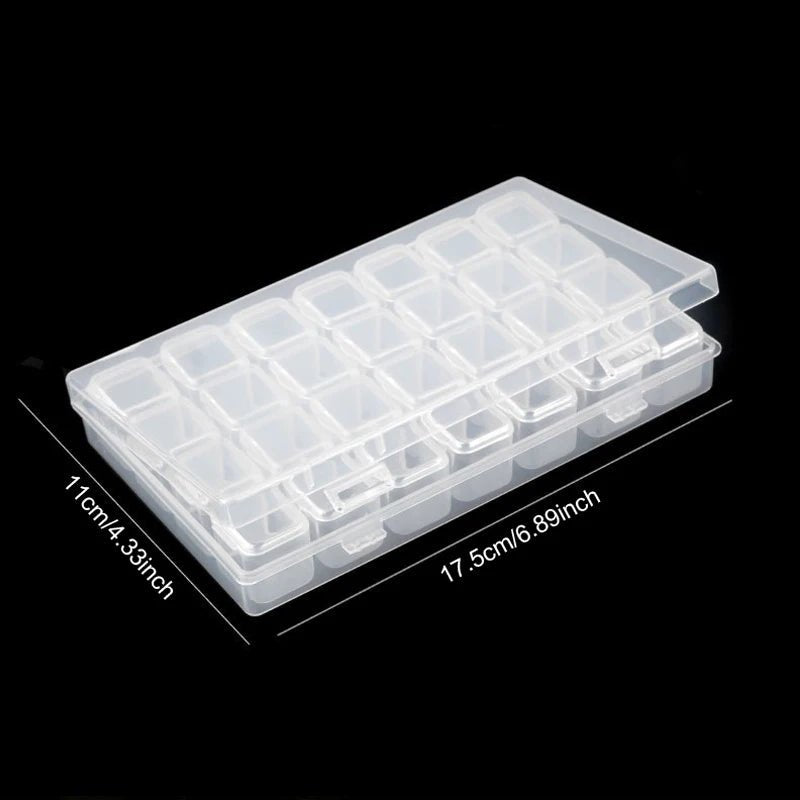 Boîte organisation diamants 28 ou 56 pots - Glitterie