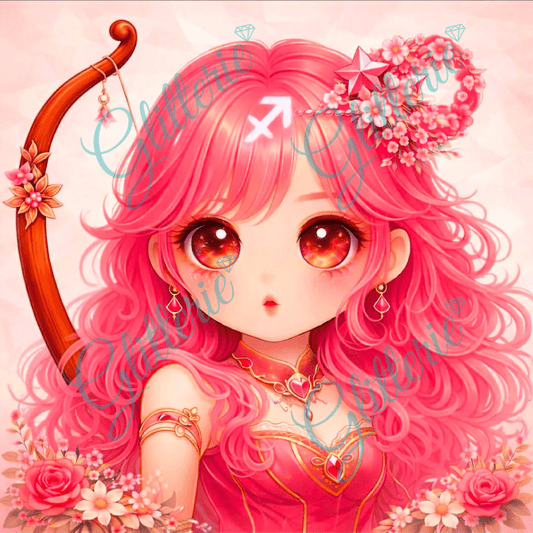 Broderie Diamant - Sagittaire - Glitterie