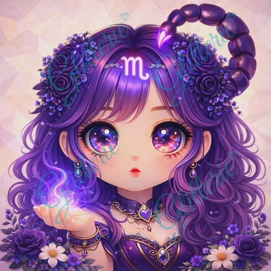 Broderie Diamant - Scorpion - Glitterie