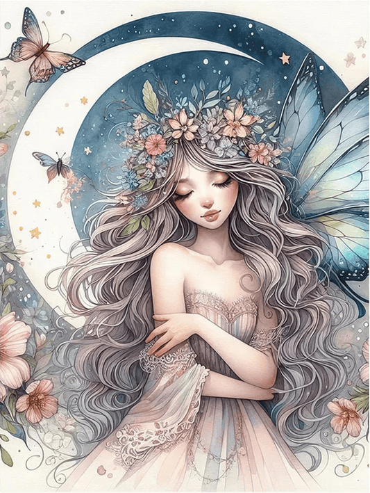 Broderie Diamant AB+ - Ma bonne fée - Glitterie