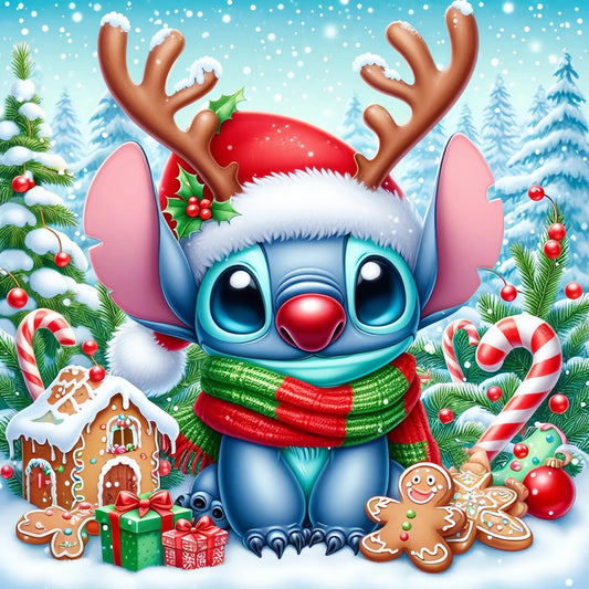 Broderie Diamant AB+ - Stitch Noël - Glitterie