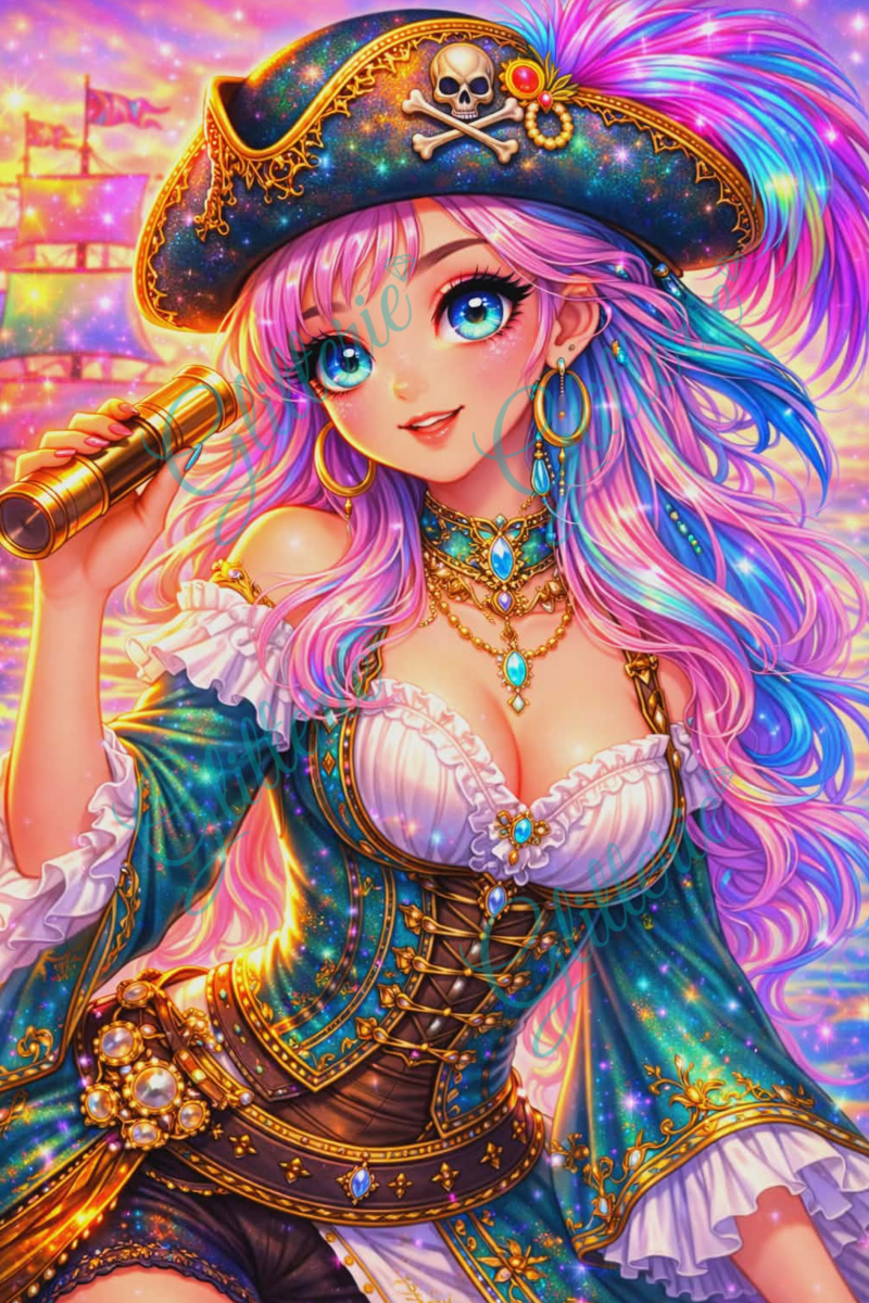 Broderie Diamant - Sirena - Glitterie