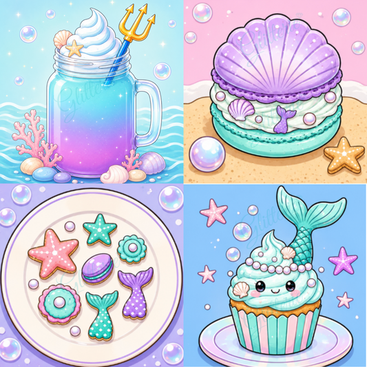 Sweet Mermaid - Box Diamond Painting - Glitterie