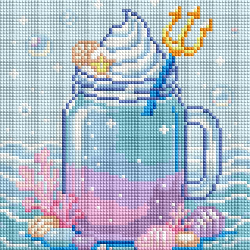 Sweet Mermaid - Box Diamond Painting - Glitterie