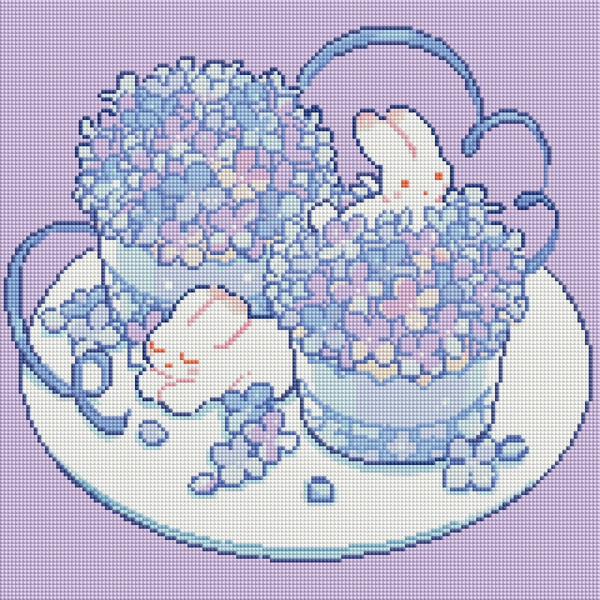 Broderie Diamant - Sweet lilac - Glitterie