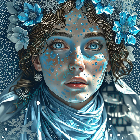 Broderie Diamant - Silence Arctique