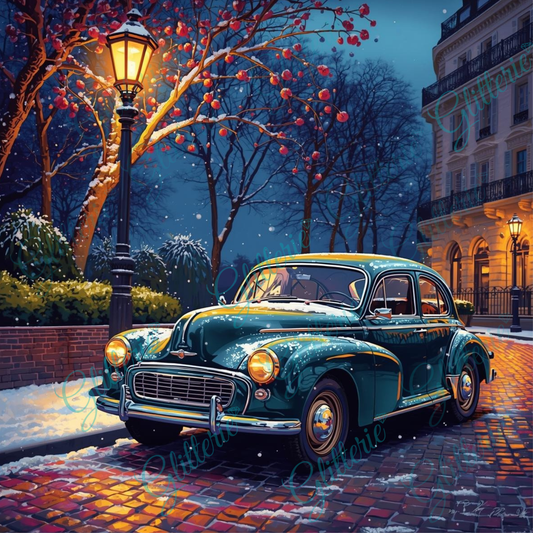 Broderie Diamant - Souffle d'hiver