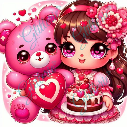 Broderie Diamant - Poupette