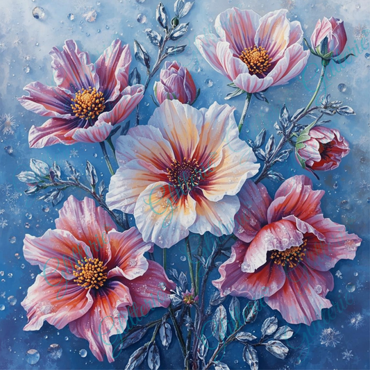 Broderie Diamant - Rosée du matin