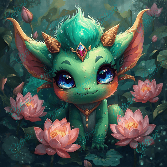 Broderie Diamant - Émeraude - Glitterie